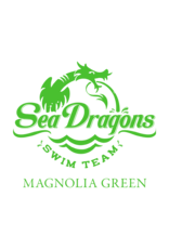 Magnolia Green Drawstring Bag