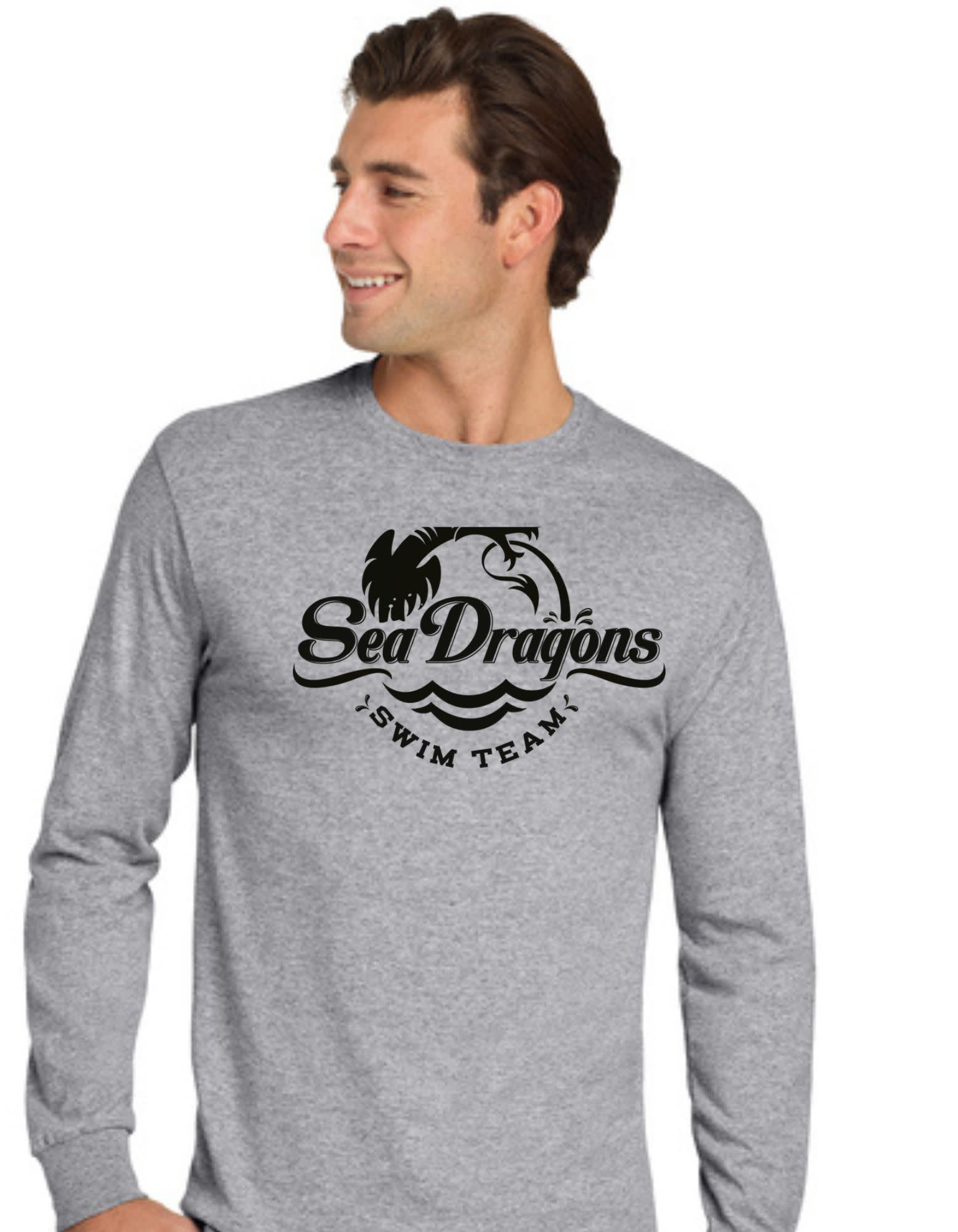 Magnolia Green  Long  Sleeve T-Shirt