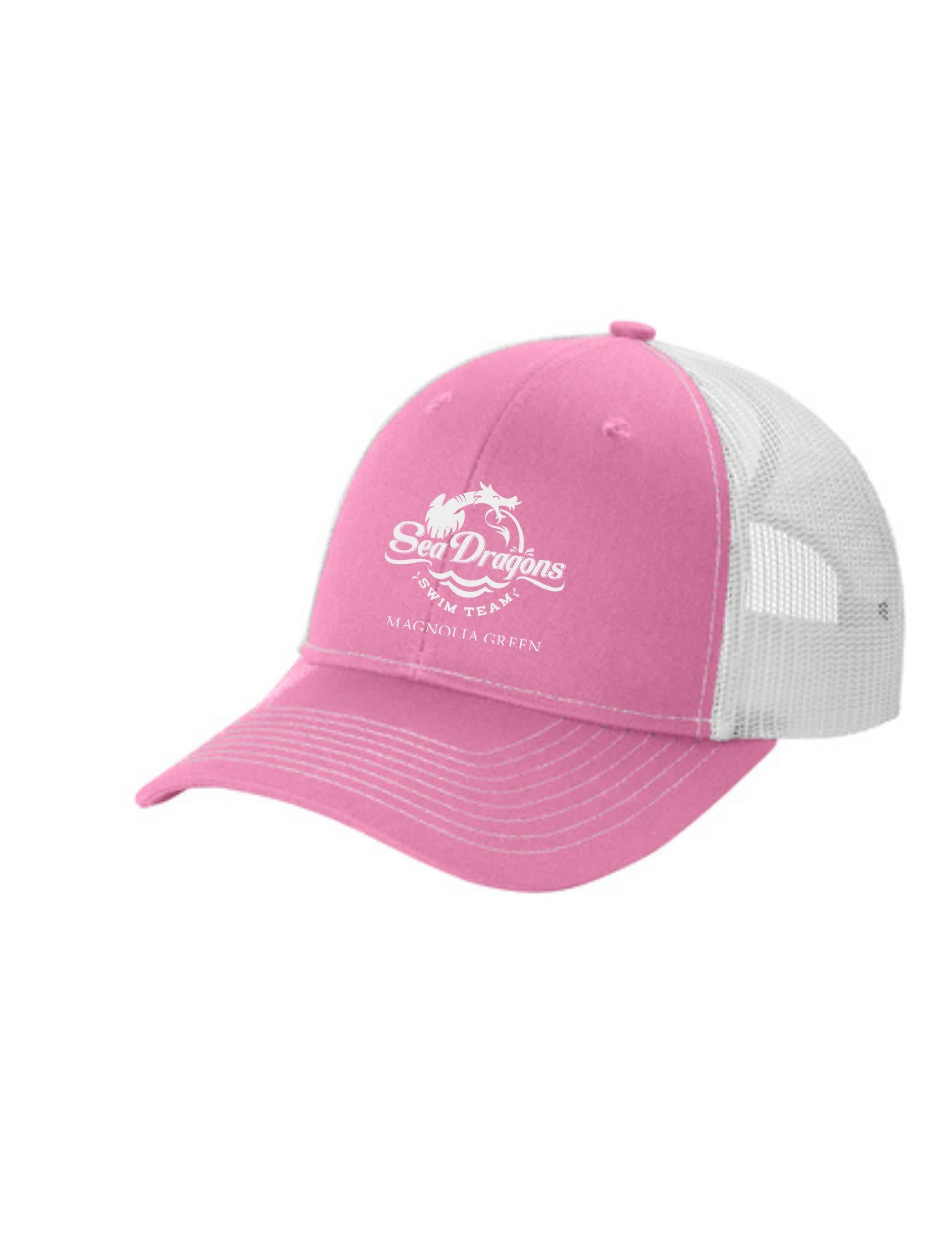 Magnolia Green Pony Tail Trucker Hat
