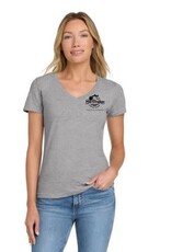 Magnolia Green Mom V-Neck T-Shirts