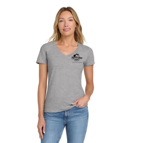 Magnolia Green Mom V-Neck T-Shirts