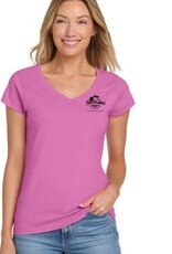 Magnolia Green Mom V-Neck T-Shirts