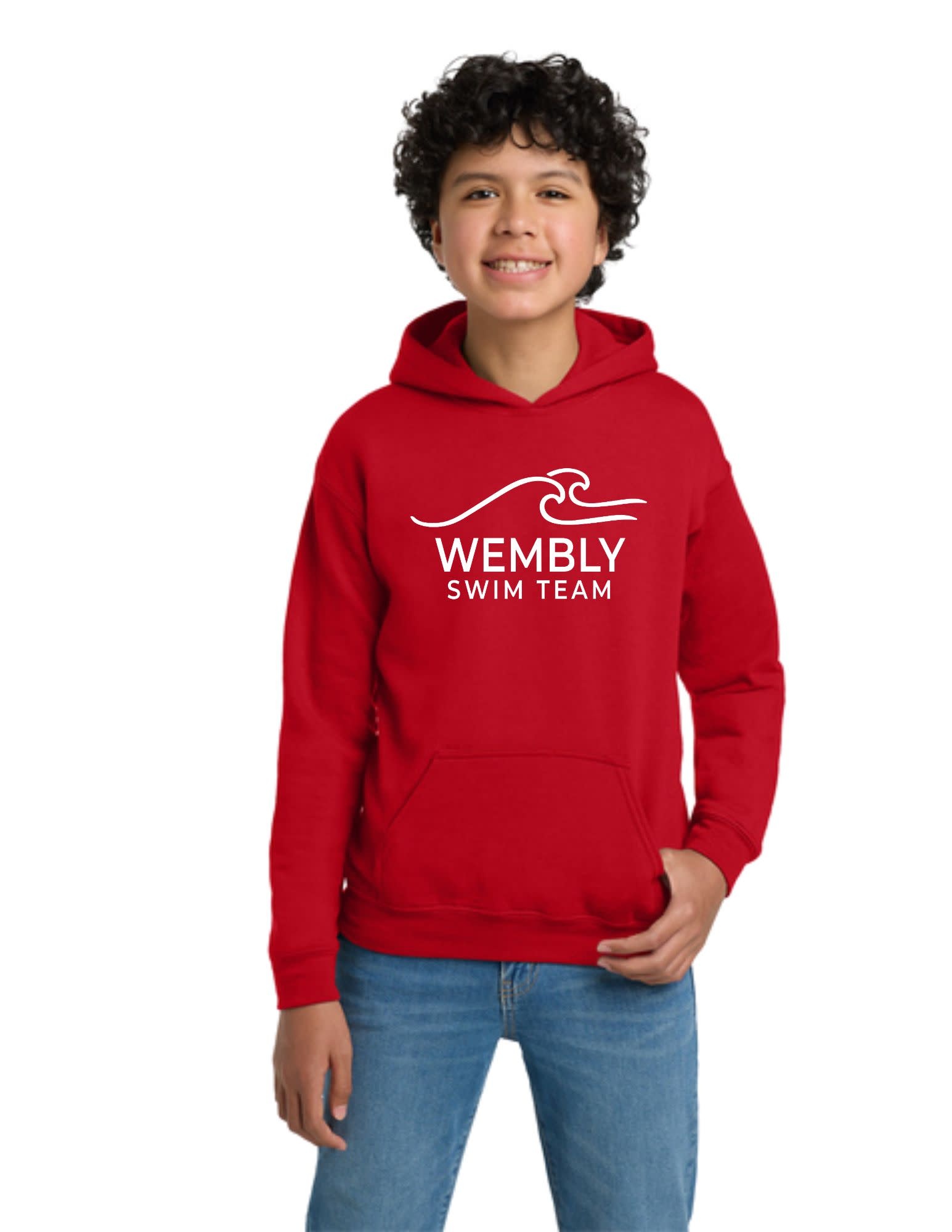 Wembly  Adult and Youth Hooded Sweatshirt
