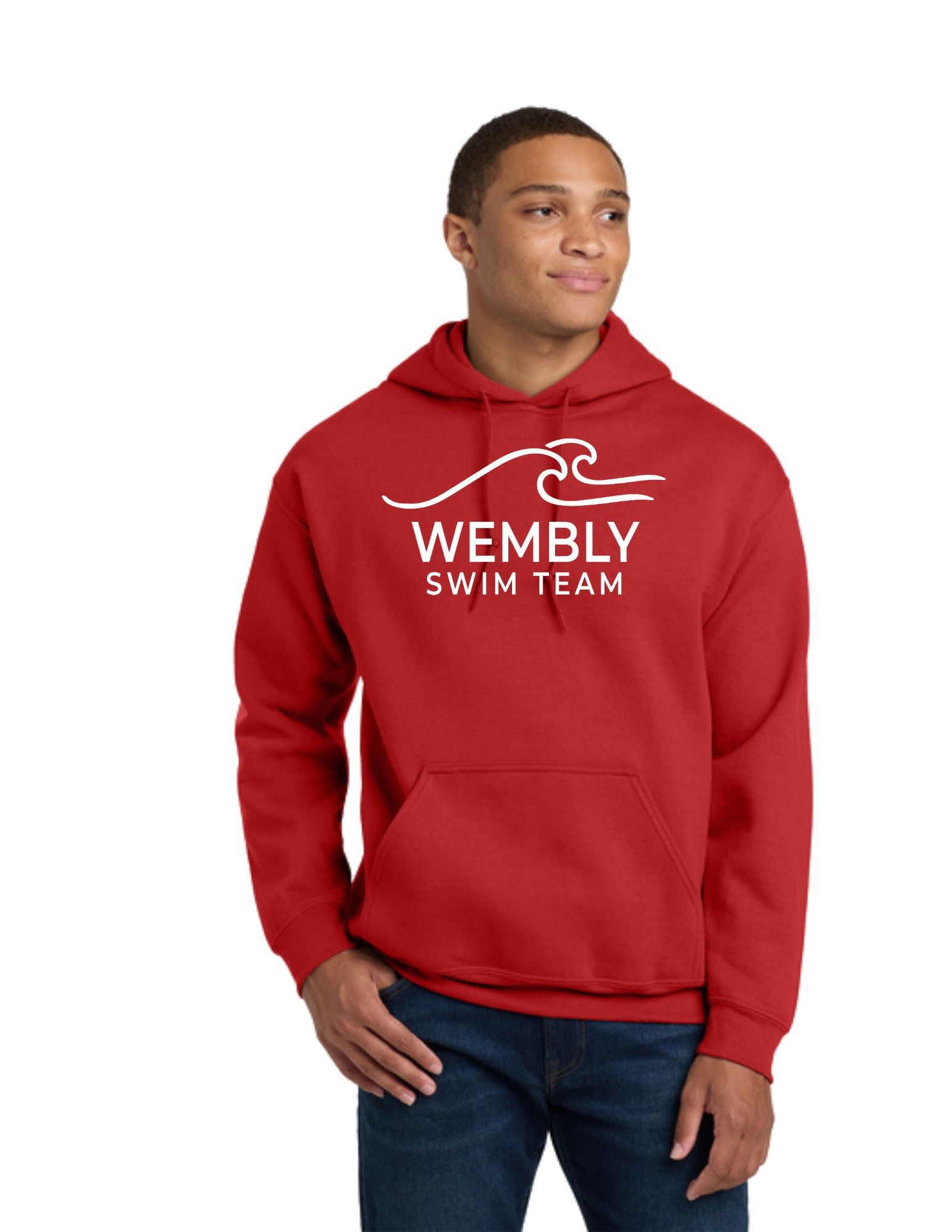 Wembly  Adult and Youth Hooded Sweatshirt