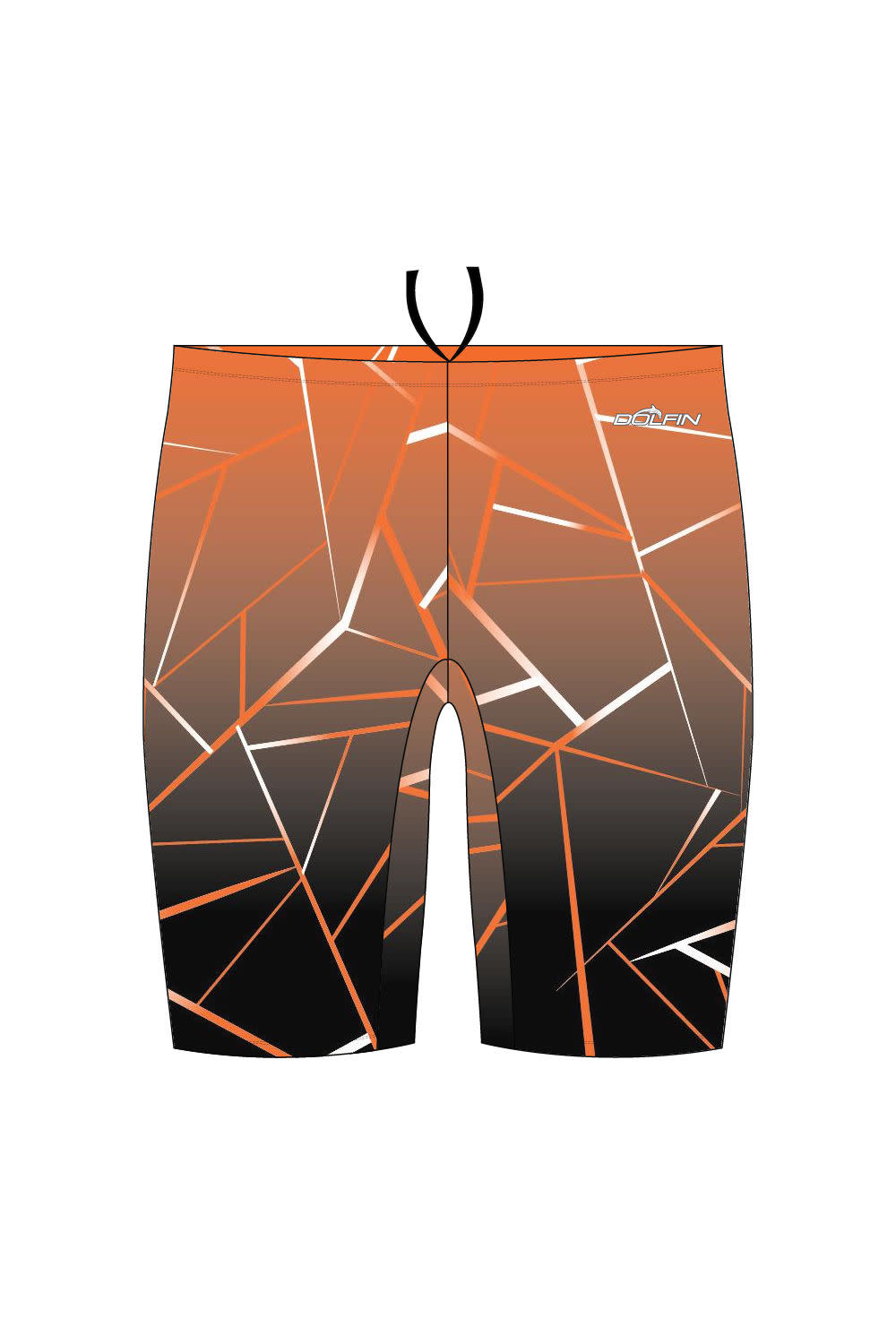 Powhatan YMCA Dolfin Sublimated Jammer Black/Orange
