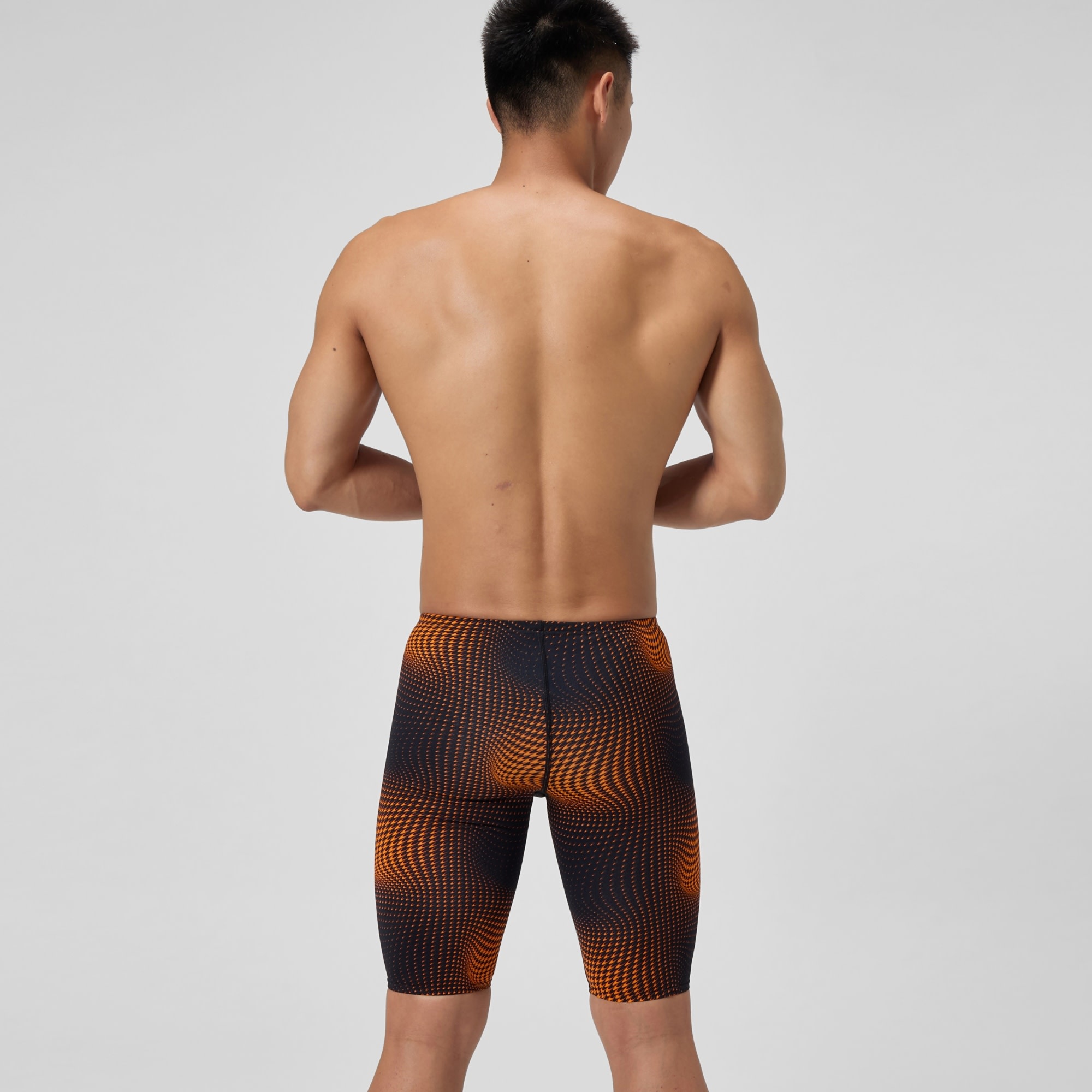 Tucker High School Speedo Flow Orange Jammer
