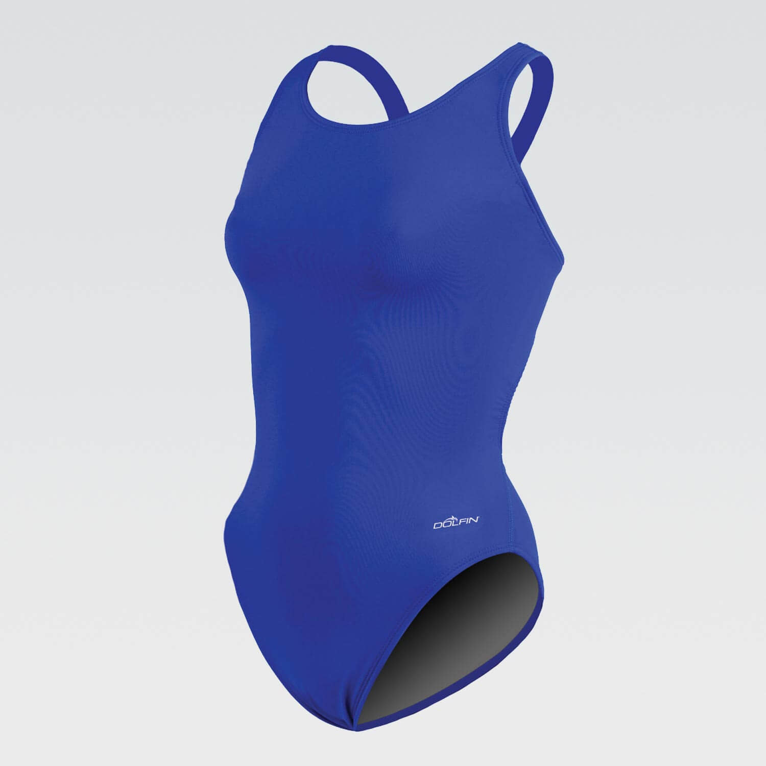 Hermitage High School Dolfin Solid Royal Thick Strap