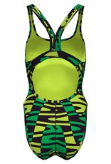 Henrico High School Disco Boom Bright Green Female