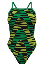 SPEEDO Henrico High School Disco Boom Bright Green Female