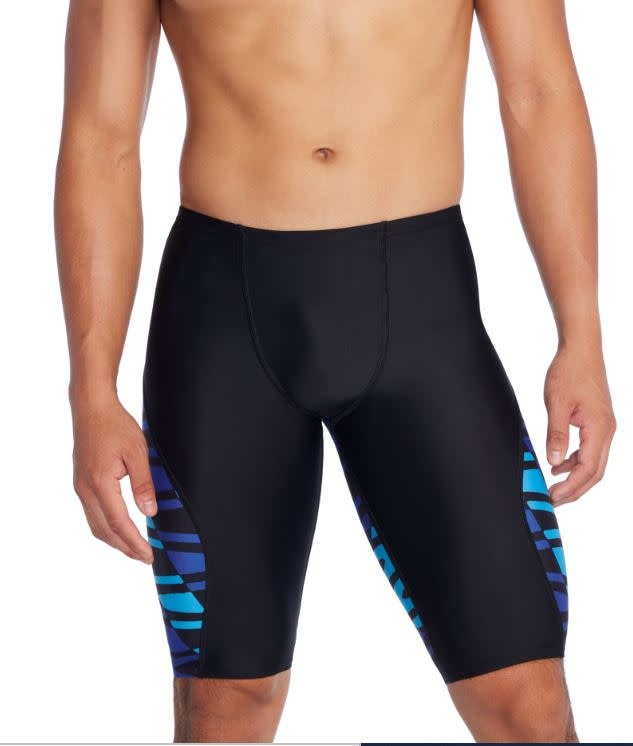 Goochland Middle Speedo Disco Boom Jammer (Blue)