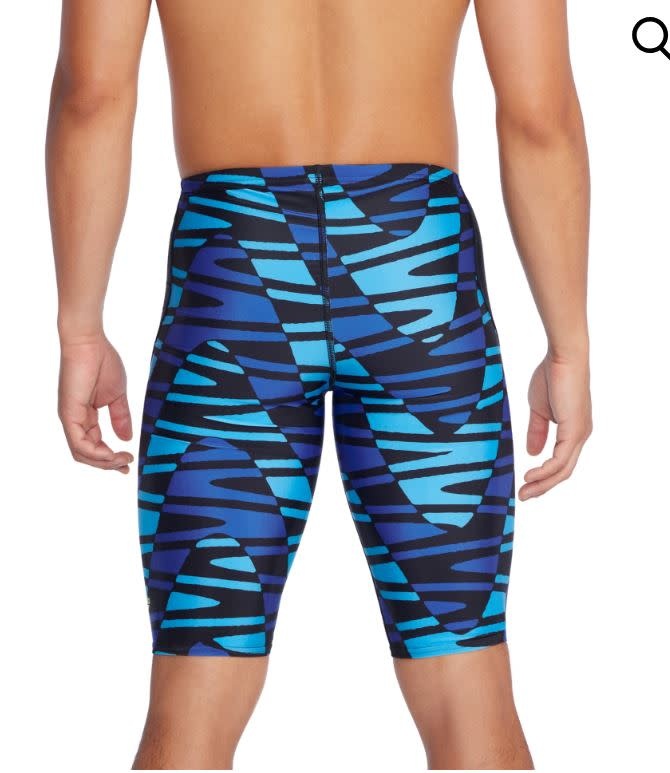 Goochland Middle Speedo Disco Boom Jammer (Blue)