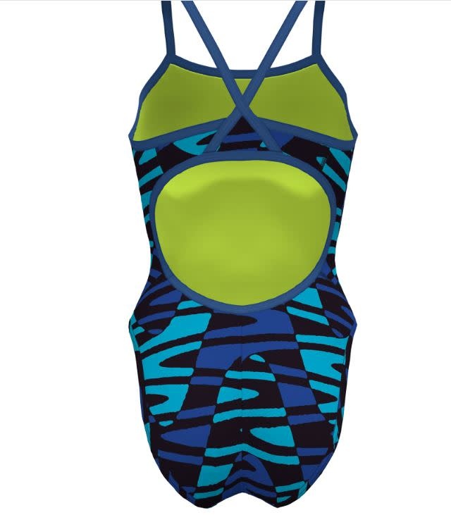 SPEEDO Goochland Middle Speedo Disco Boom Flyback (Blue)