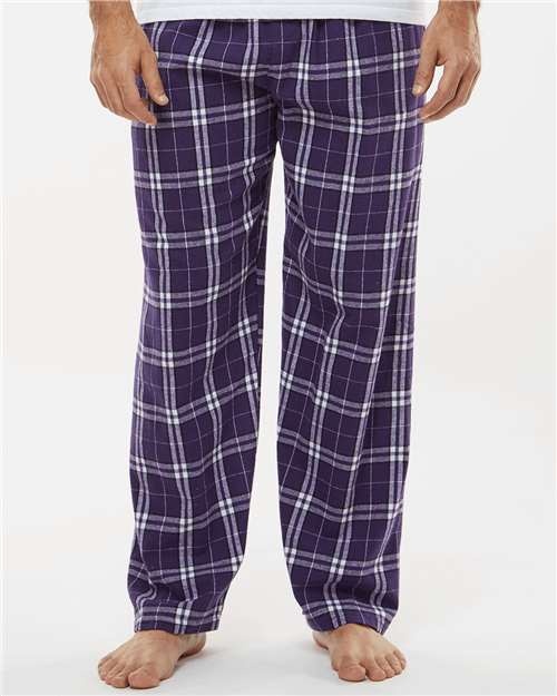 James River Flannel Pant Purple White NEW!!