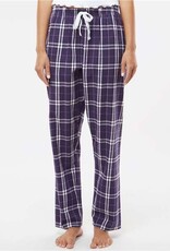 James River Flannel Pant Purple White NEW!!