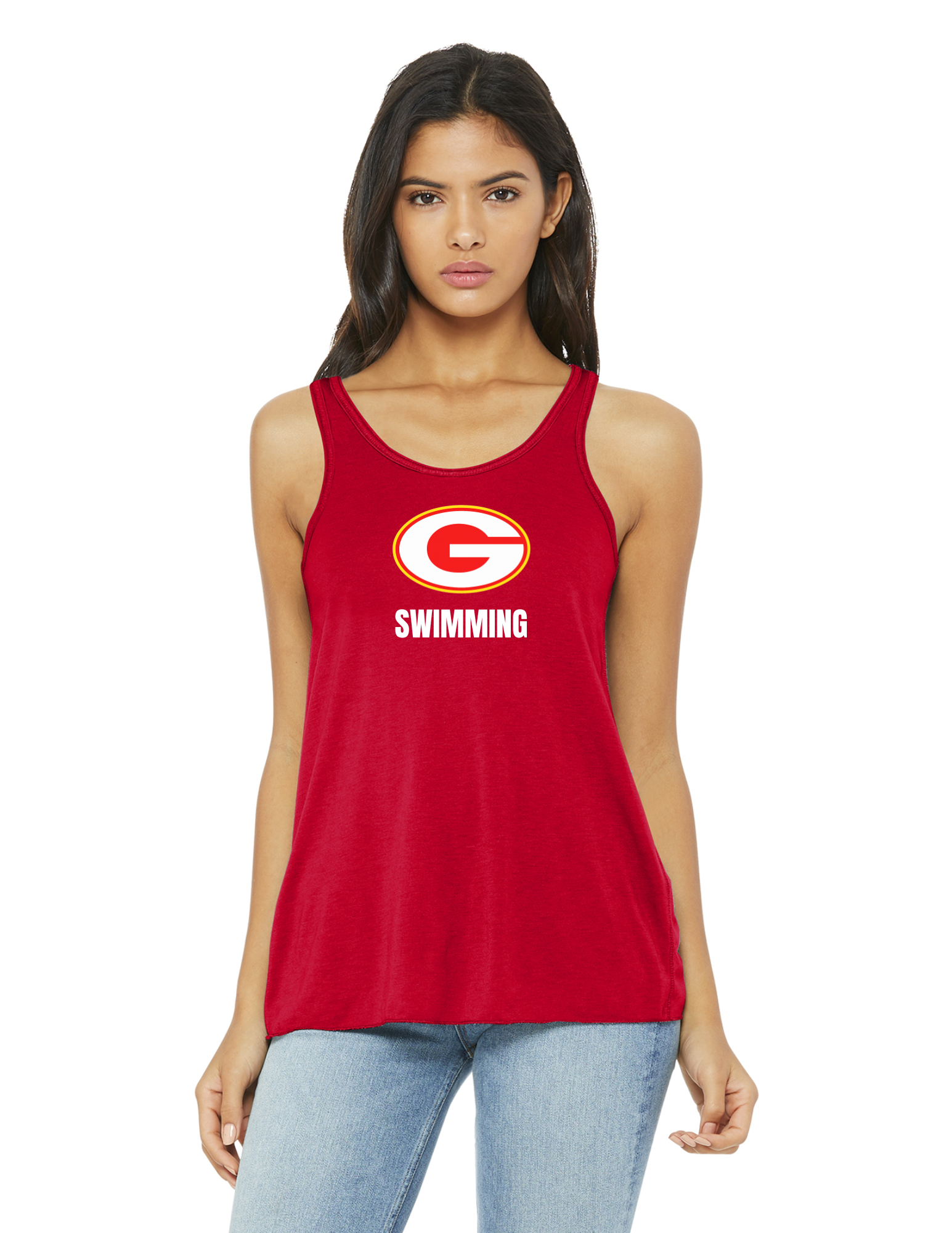 Goochland High Female Flowy Tank