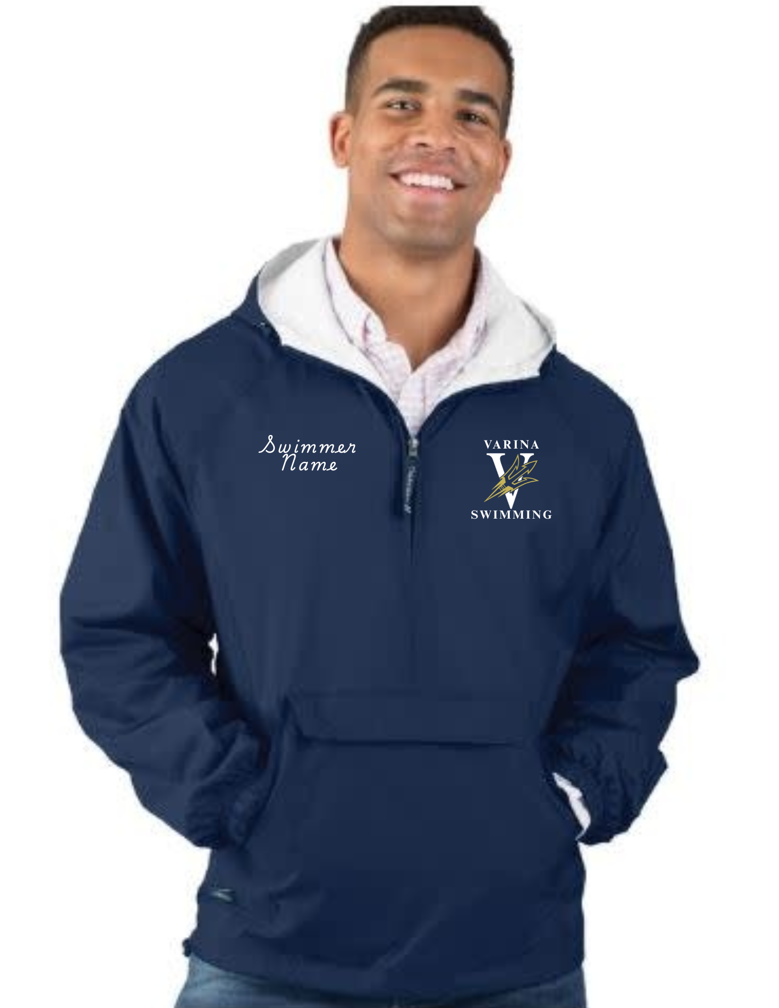 Varina High School Team Pullover Warm Up Jacket