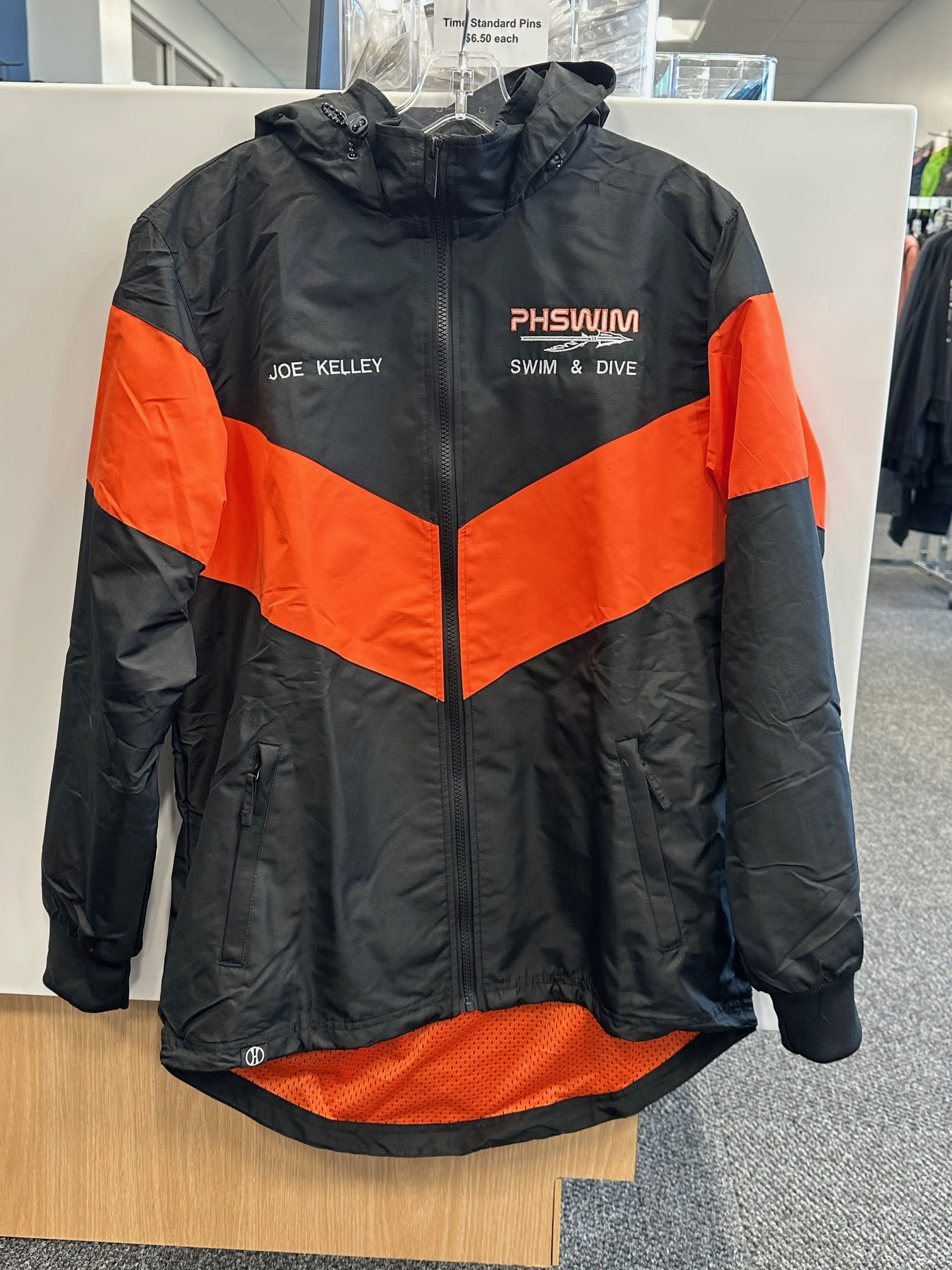 Powhatan High School Warm Up Jacket (front and back logo)
