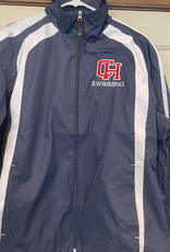 Colonial Heights Warm up Jacket (front and back logo)