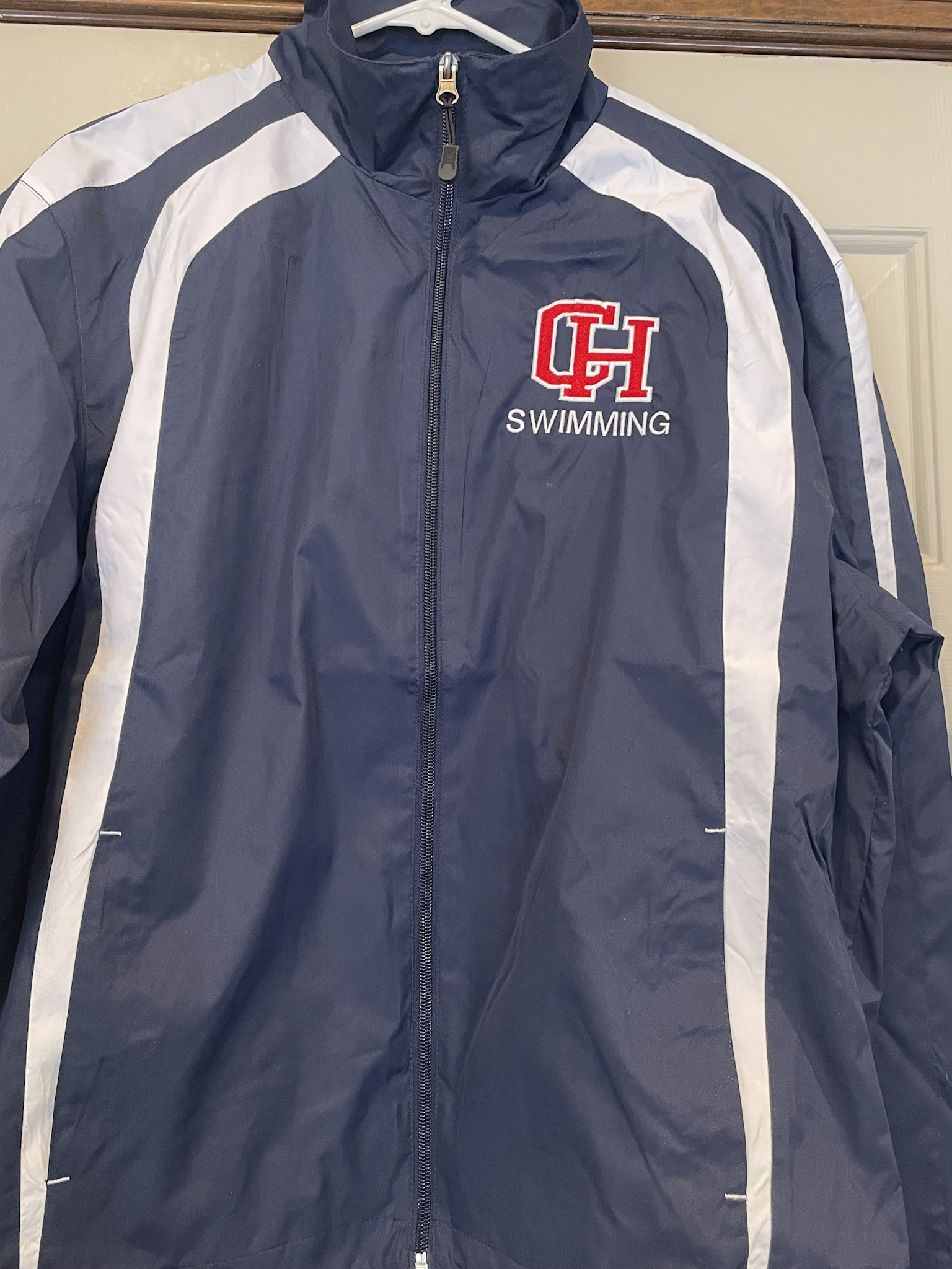 Colonial Heights Warm up Jacket (front and back logo)