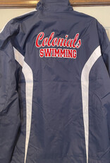 Colonial Heights Warm up Jacket (front and back logo)