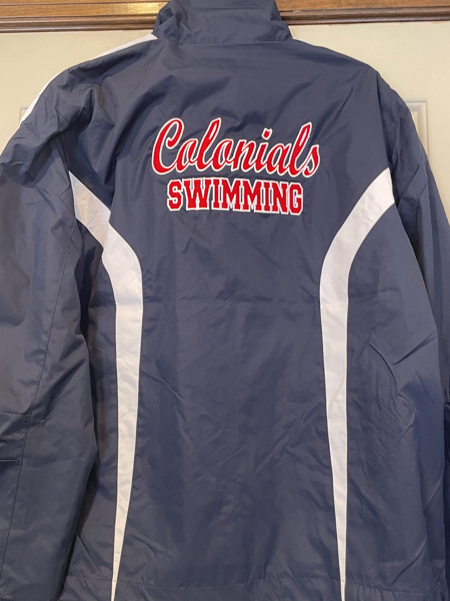Colonial Heights Warm up Jacket (front and back logo)