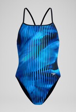 SPEEDO Walton Park-Waveriders -Hungary Creek Female Speedo Linear Lava Royal Blue