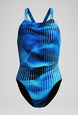 SPEEDO Walton Park-Waveriders -Hungary Creek Female Speedo Linear Lava Royal Blue