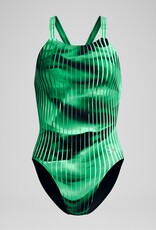 Avalon Female Speedo Linear Lava Bright Green