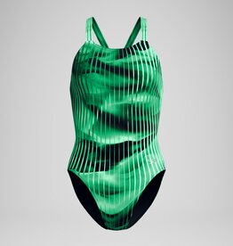 Avalon Female Speedo Linear Lava Bright Green