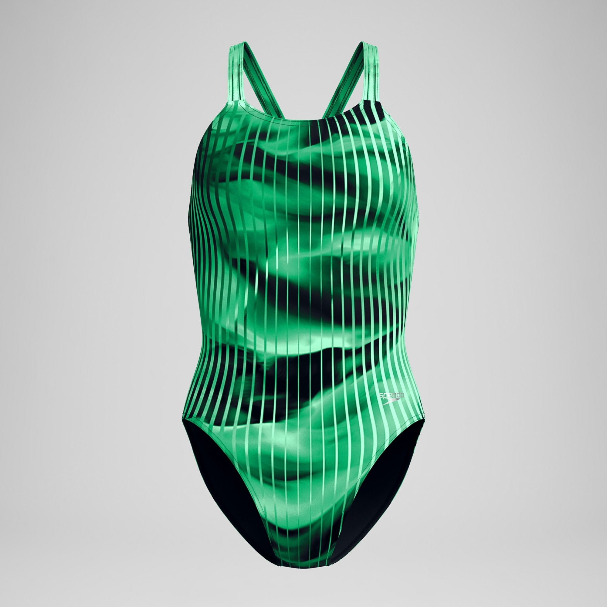 Avalon Female Speedo Linear Lava Bright Green