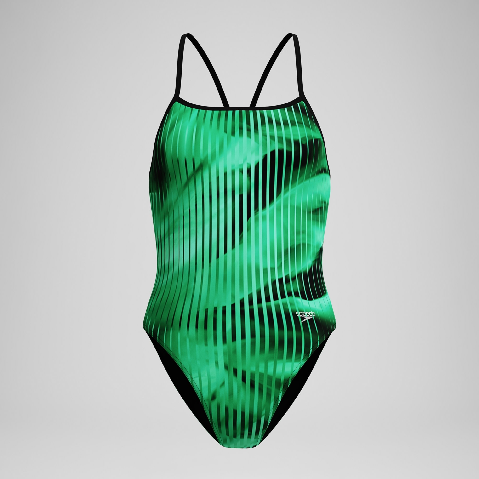 Avalon Female Speedo Linear Lava Bright Green