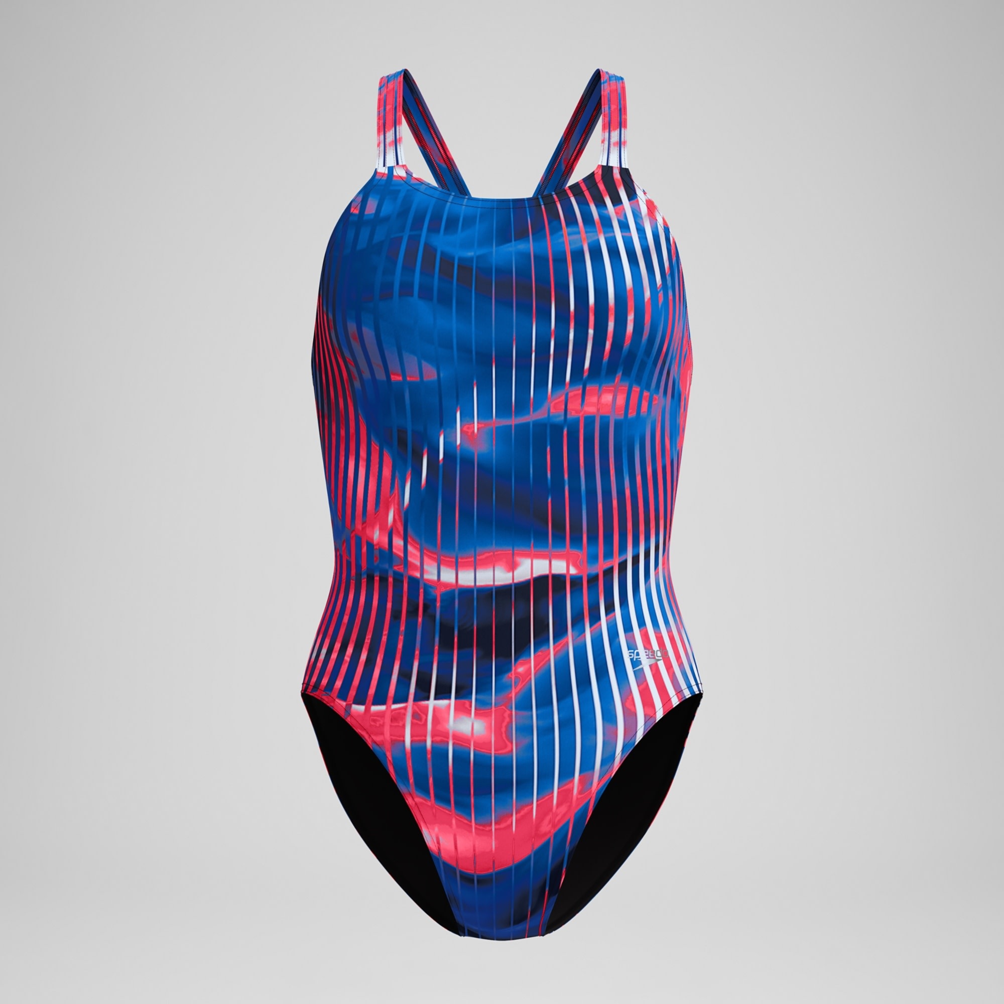 CCV Female Speedo Linear Lava Blue Red White