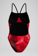 Hermitage Country Club and Wembly Speedo Linear Lava Female Red