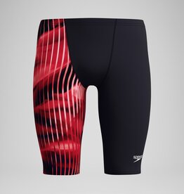 Hermitage Country Club and Wembly Speedo Linear Lava Jammer Red