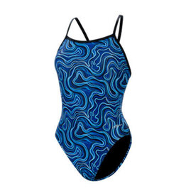 Dolfin Westwood Dolfin Reliance Tsunami Female V-Back Blue
