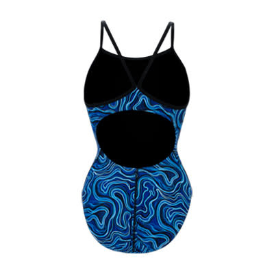 Dolfin Westwood Dolfin Reliance Tsunami Female V-Back Blue
