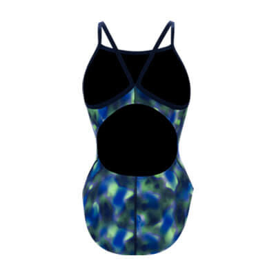 Dolfin Dolfin Magma Blue/Green Female V-Back