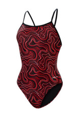 Dolfin Dolfin Tsunami Red Female V-Back