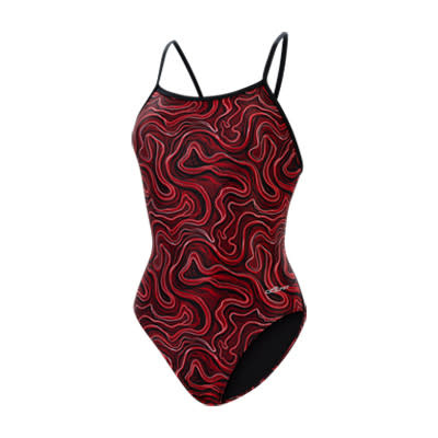 Dolfin Dolfin Tsunami Red Female V-Back