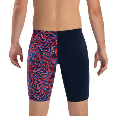 Dolfin Dolfin Tsunami Red/White/Blue Jammer