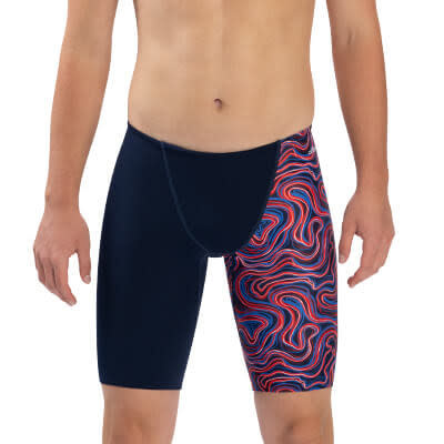 Dolfin Dolfin Tsunami Red/White/Blue Jammer