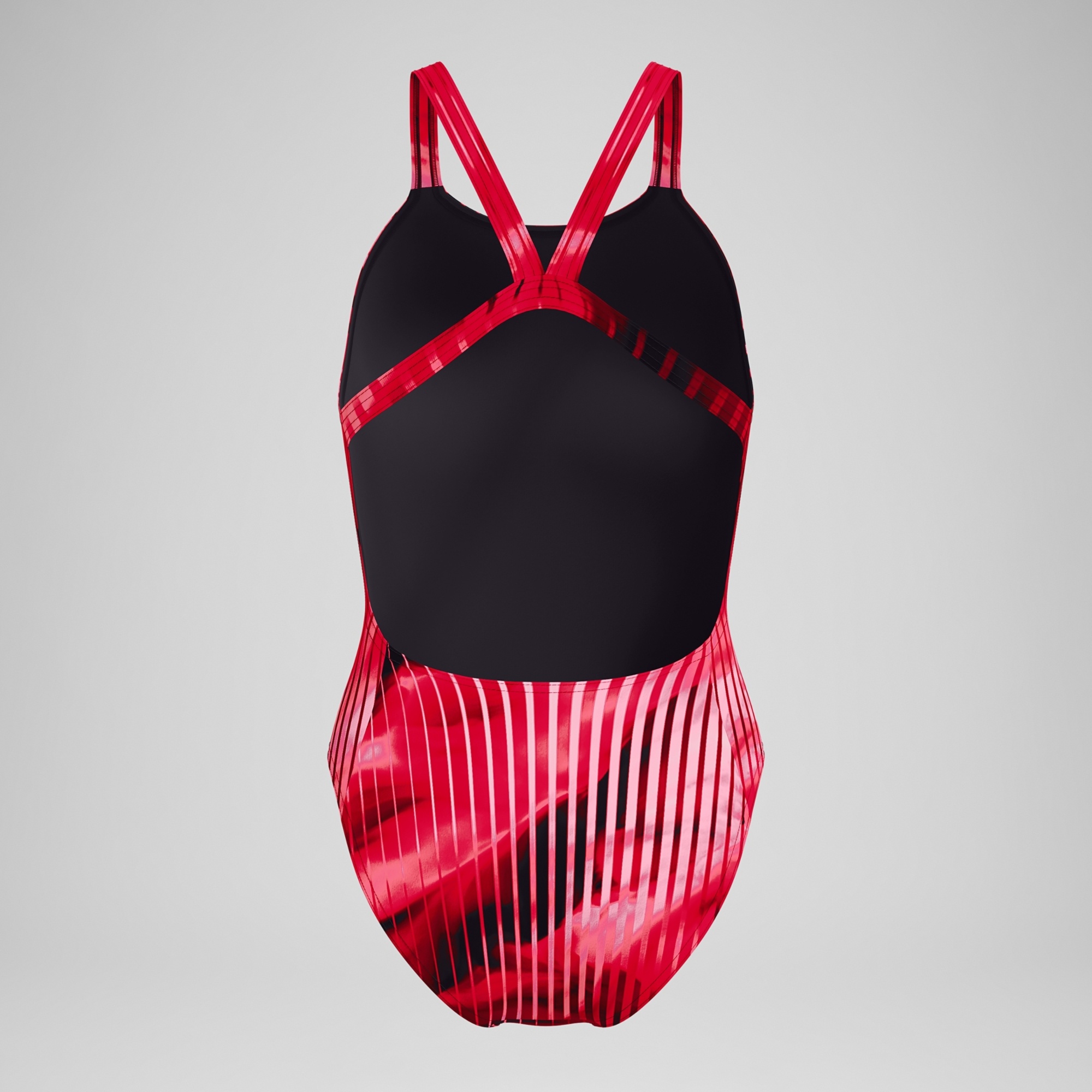 Hermitage Country Club and Wembly Speedo Linear Lava Female Red