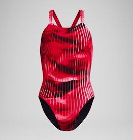 Hermitage Country Club and Wembly Speedo Linear Lava Female Red