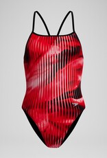 Hermitage Country Club and Wembly Speedo Linear Lava Female Red