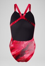 Hermitage Country Club and Wembly Speedo Linear Lava Female Red
