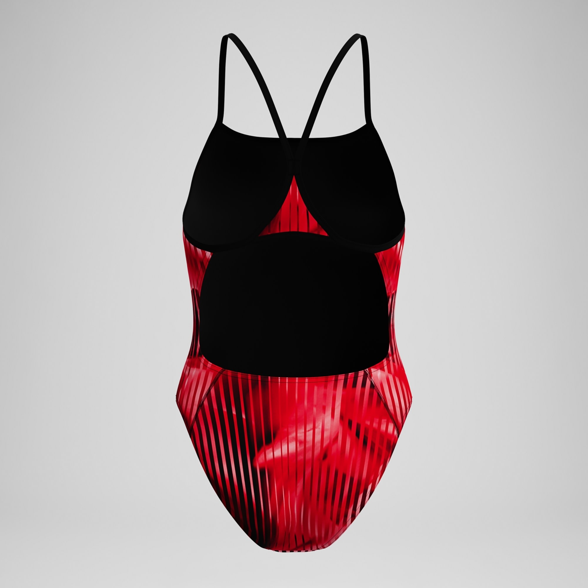 Hermitage Country Club and Wembly Speedo Linear Lava Female Red