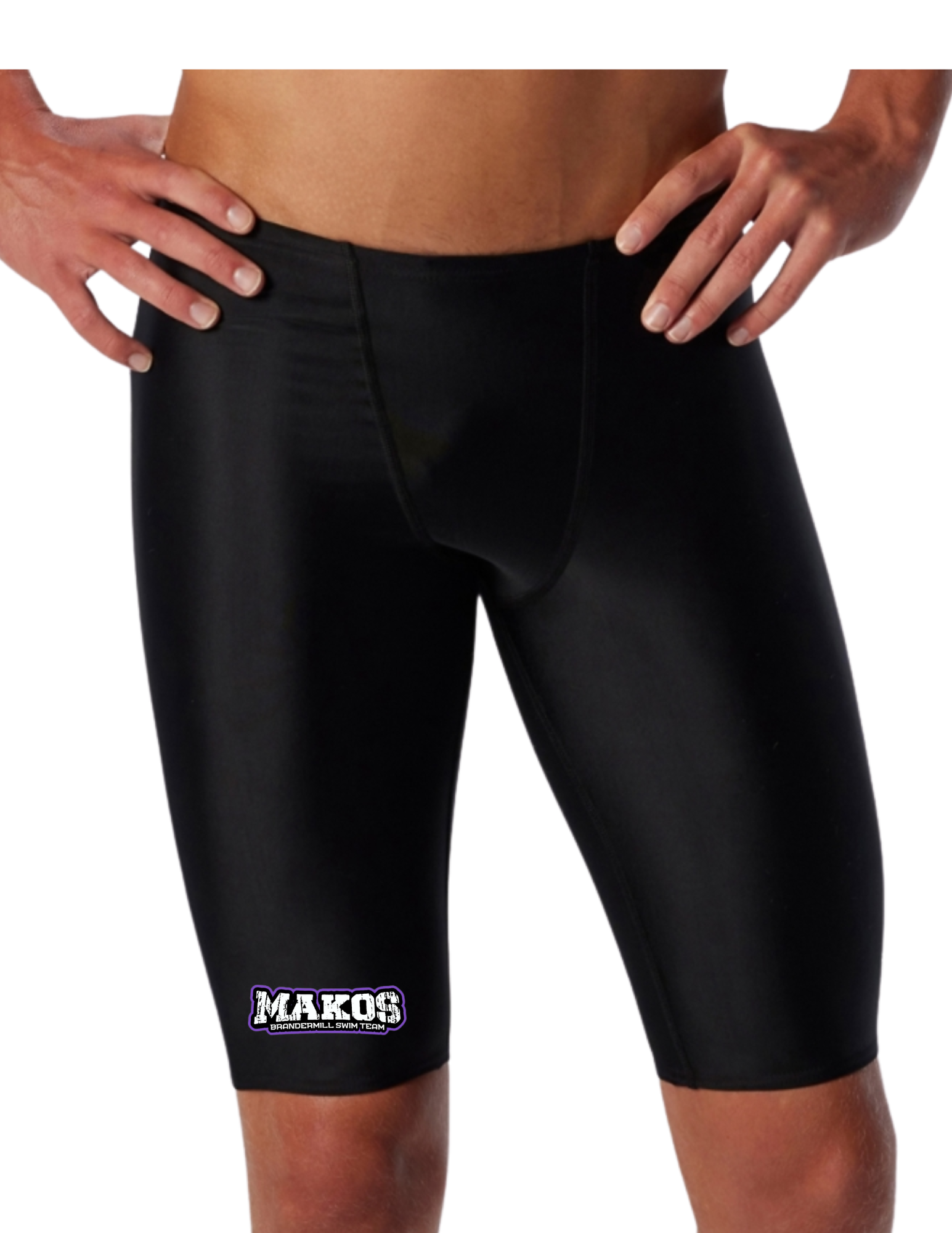 SPEEDO Brandermill Chester Rec Founders Bridge Wellesley Westerleigh Manchester YMCA Highland Springs HS Speedo Jammer Black