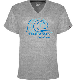 Kings Charter Swim MOM Performance V-neck T-shirt