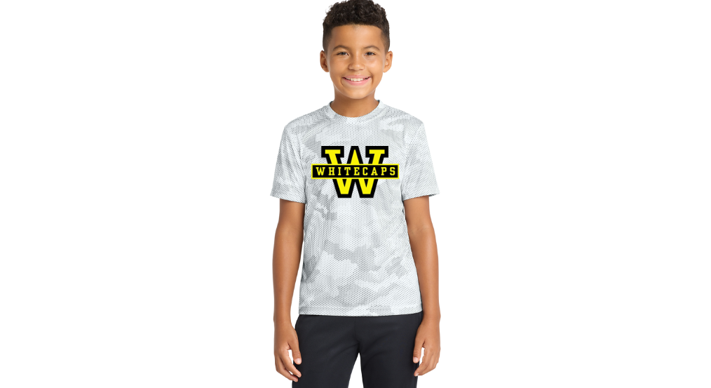 Wellesley Youth Performance T-Shirt White or Grey