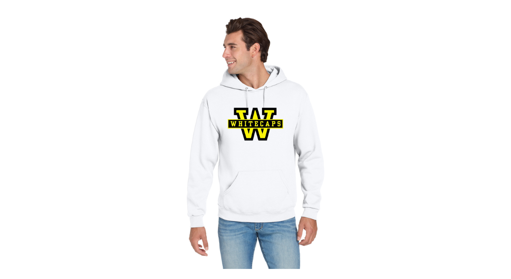 Wellesley Hooded Sweatshirt Grey or White